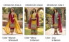 KB 3306 Heavy Chinon Embroidery Work Top With Bottom Dupatta Wholesale In India